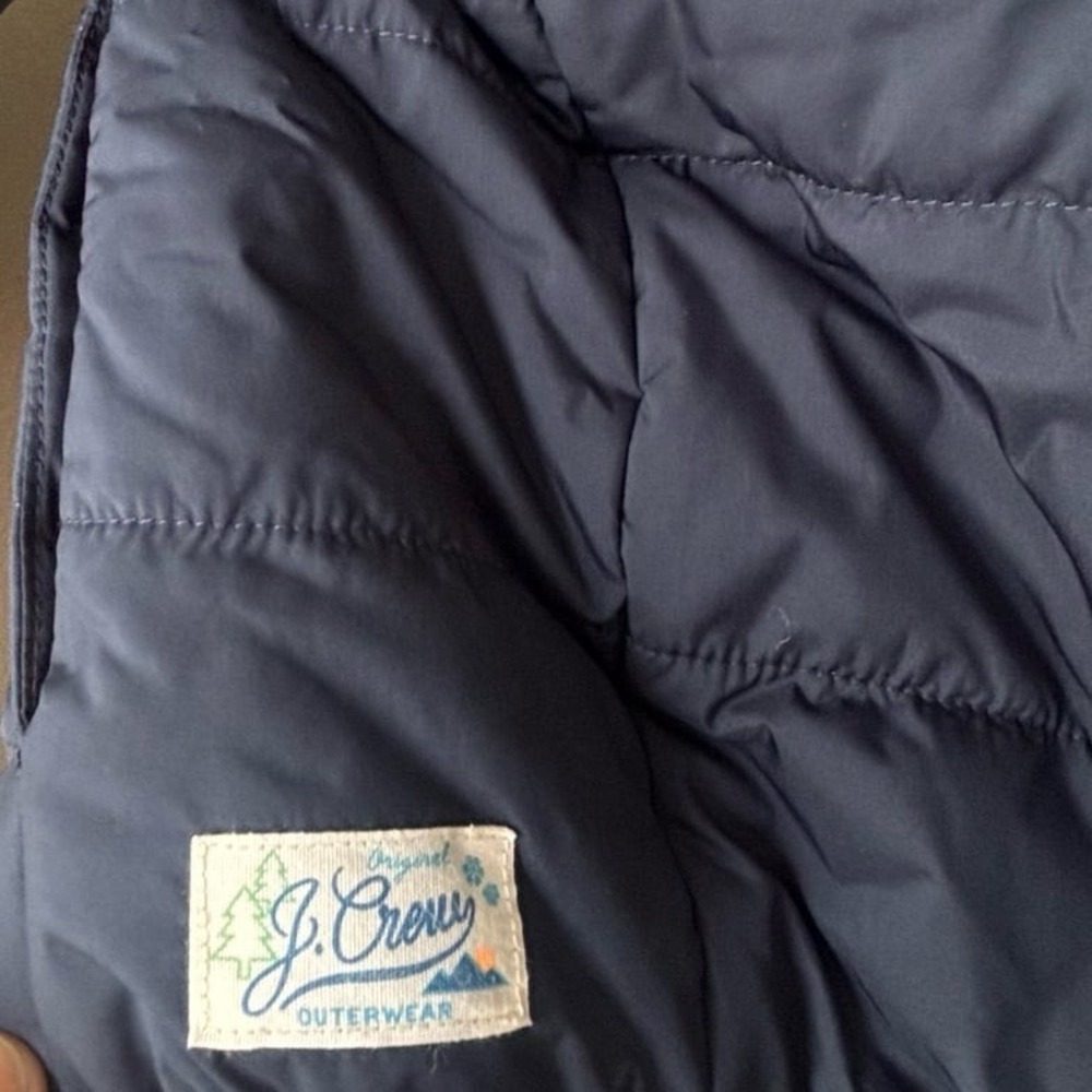Crew Cuts Kids Size XS Puffer Jacket - Navy - Picture 9 of 11